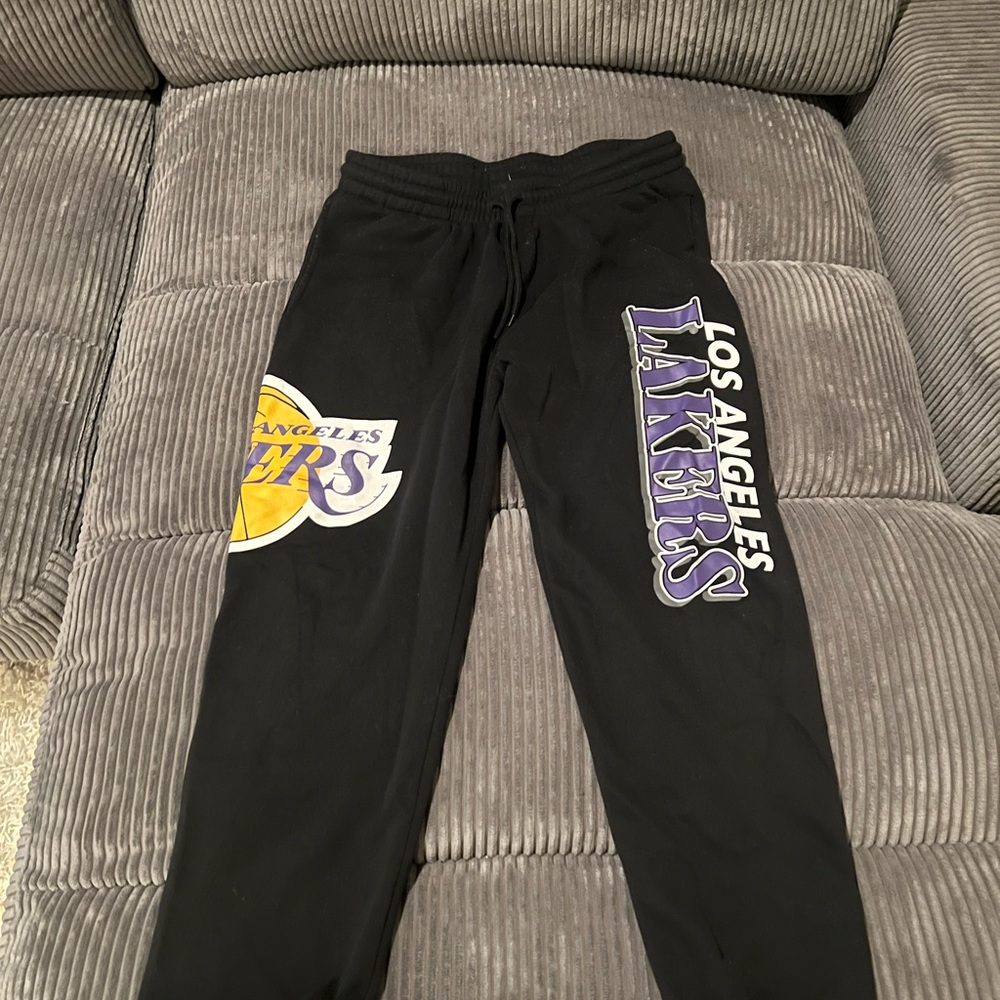 Los Angeles Lakers Black Sweatpants